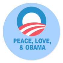 Pro-Obama - PEACE, LOVE, AND OBAMA