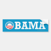 Pro-Obama sticker OBAMA Bumper Sticker