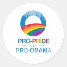 Pro-Pride and Pro-Obama Vintage.png Sticker