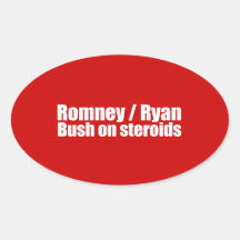 PRO-ROMNEY - BUSH ON STEROIDS -- .png Sticker