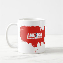 PRO-ROMNEY - ROMNEY RYAN ARE AMERICA -- .png Coffee Mug