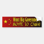 Pro Tea Party - Anti Big Government Bumper Stickers