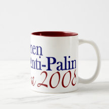 Pro Women Anti Palin (Obama 2008) Mug