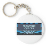 Probation Officer Marquee keychains