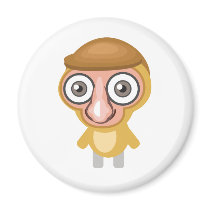 Probiscus Monkey - My Conservation Park Magnets
