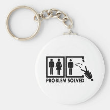 Problem solved - Woman Key Chains