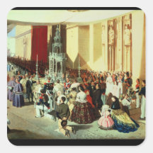 Procession of Corpus Christi in Seville Stickers