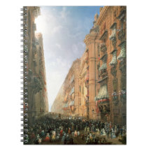 Procession of Corpus Christi in Via Dora Grossa, T Journal