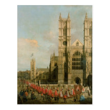 Procession of the Knights of the Bath Postcards