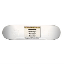 Procrastinators Support Group Postponed Skateboard Decks