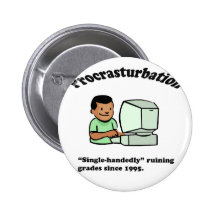 Procrasturbation! Button