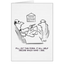 Proctologist Examination Greeting Card