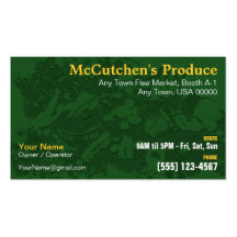 Produce Business Card