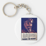 Produce For Victory! Key Chain