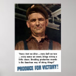 Produce For Victory! posters