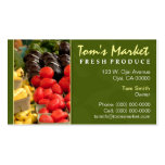 Produce Market Business Card