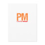 Production Manager Description Postcards