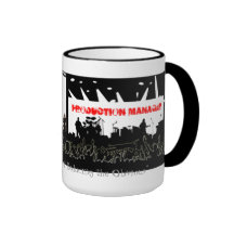 Production Manager -PM  "Master The Art" Coffee Mugs
