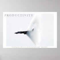 PRODUCTIVITY Motivational Aeroplane Andretti Poste