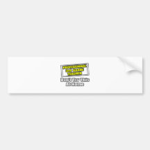 Professional 3rd Grade Teacher...Joke Bumper Sticker