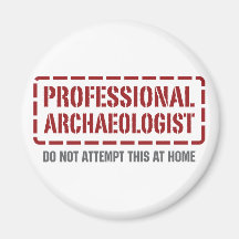 Professional Archaeologist Magnets