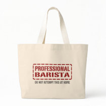 Professional Barista Canvas Bags