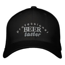 Professional Beer Taster Embroidered Hat