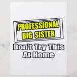 Professional Big Sister...Joke Flyer