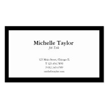 Professional Black Business Card Templates