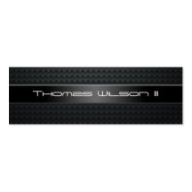 Professional Carbon Fibre Slim Business Cards