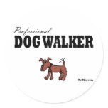 Professional Dog Walker stickers