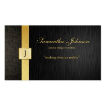 Professional Elegant Damask Business Cards