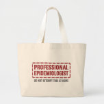 Professional Epidemiologist Tote Bags