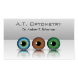 Professional Eyeballs Optometry Business Cards