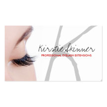 Professional Eyelash Extensions / Business Cards