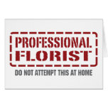 Professional Florist Cards