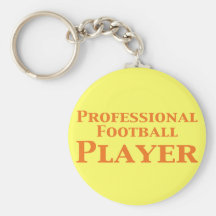 Professional Football Player Gifts Keychain