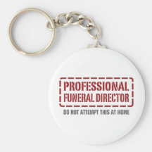 Professional Funeral Director Key Chains