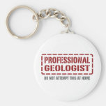 Professional Geologist Keychain