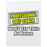 Professional Golf Coach...Don't Try At Home Flyers