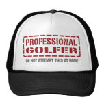 Professional Golfer Mesh Hat