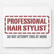 Professional Hair Stylist Mouse Pad