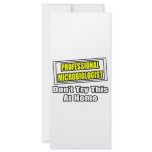 Professional Microbiologist...Joke rack cards