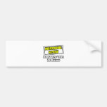 Professional Nephew...Don't Try This At Home Bumper Sticker