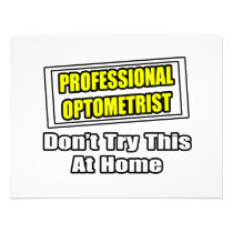 Professional Optometrist...Joke invitations