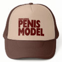 Professional Penis Model hats