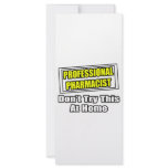 Professional Pharmacist...Joke rack cards