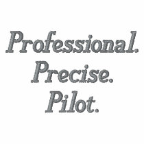 professional precise pilot Small Logo embroidered Embroidered Shirt