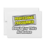 Professional Programmer...Joke invitations