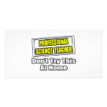Professional Science Teacher...Joke photo cards